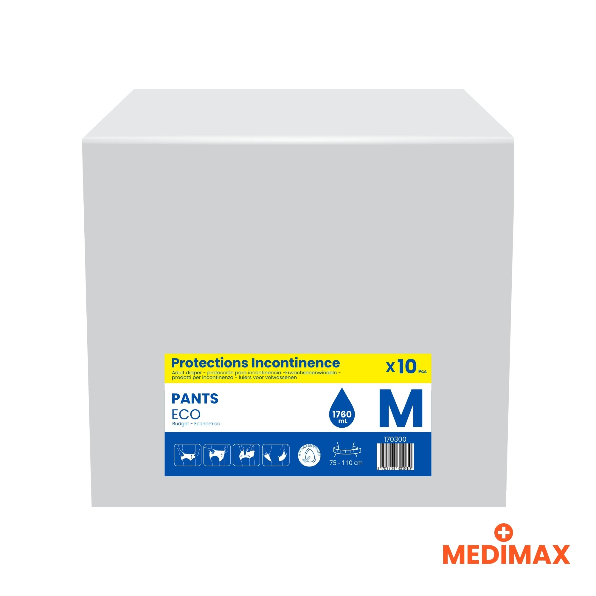 Budget Protective Diaper Pants – High-Absorbency Disposable Diapers M–XL