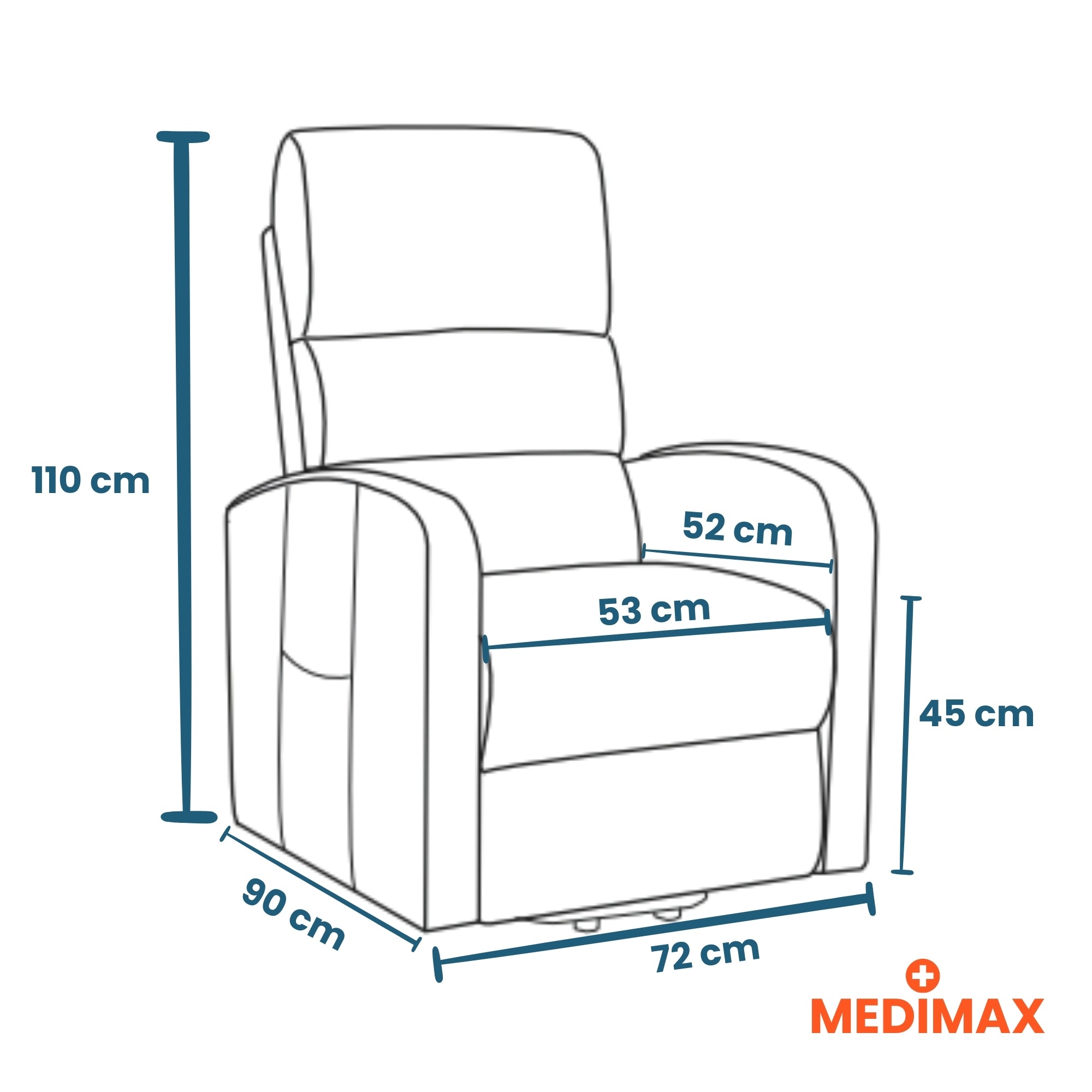 Premium 2 - Electric Lift Chair – 1 to 3 Motors, 3 Colors Available